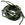 Vente au détail Cordon de soie naturelle teinture main vert olive foncé 2mm (1m)