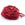 Vente au détail Cordon de soie naturelle teinture main rouge cerise 2mm (1m)