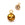 Grossiste en Pendentif rond acier inoxydable doré 6mm à coller ss24 ou perles 4mm- Trou 1mm (1)