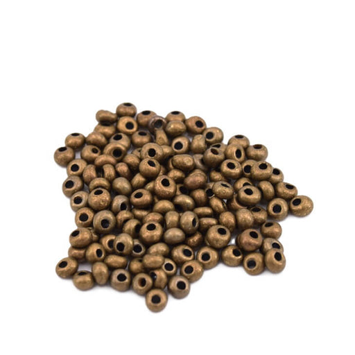 Achat cc225 - perles Toho magatama 3mm Bronze Antique Gold (10g)