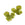 Grossiste en Perle fleur résine vert olive opaque 25mm - Trou: 2mm (2)