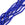 Grossiste en Perles verre rondelles facettes bleu roi 2.5x1.5mm - Trou 0.4mm (1 fil)