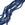 Vente au détail Perles verre facettes bleu nuit 2.5mm - Trou 0.4mm (1 fil)