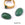 Vente au détail Cabochon ovale onyx vert naturel 6x4mm (2)
