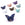 Vente au détail Pendentif papillon sculpté en Lapis Lazuli 17x16.5mm - Trou: 1mm (1)