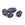 Vente au détail Perle sculptée ovale bombée Iolite 9-11x8-9mm - trou 0.5mm (4)