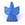 Grossiste en Pendentif perle en pierre bleue cobalt oiseau aigle condor 20x25mm (1)