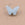 Vente au détail Pendentif papillon sculpté en Aigue marine 17x16.5mm - Trou: 1mm (1)
