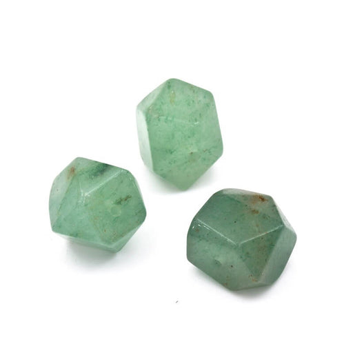 Achat Perles polygone aventurine naturelle 8-10x10mm - Trou :1mm (3)