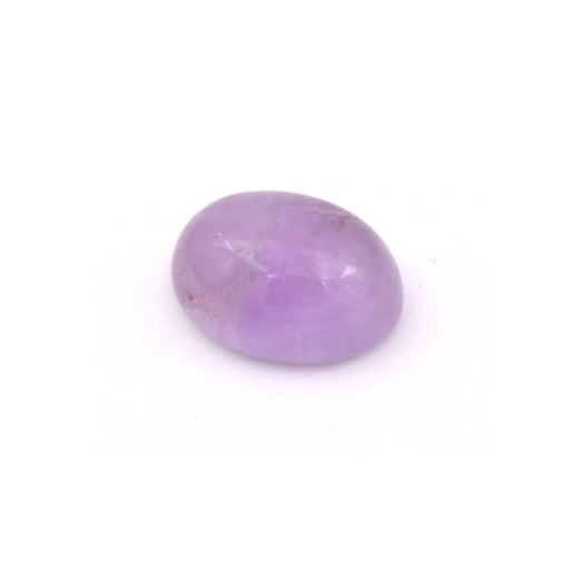 Cabochon ovale en Améthyste naturelle 8x6mm (1)