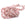Grossiste en Perle chips Quartz Fraise 5-8mm - Trou: 1mm (1 Fil-79cm)
