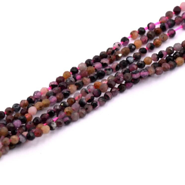 Lot De 100 Perles Facettes De Bohême En Cristal Mat - Taille 4mm - Marque Preciosa, Fabriqué En France - Neuf
