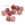 Grossiste en Perles large rondelle quartz fraise 10x9mm - Trou :1.2mm (10)