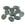 Vente au détail Perle ovale plate jade teinté gris vert 18-13mm - trou: 1mm (10)