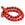 Grossiste en Perles ronde jaspe rouge naturel 8mm - Trou: 1mm (1 fil- 38cm)