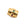Vente au détail Perle tube laiton doré zircon vert et rouge 8x7mm trou: 3mm (1)