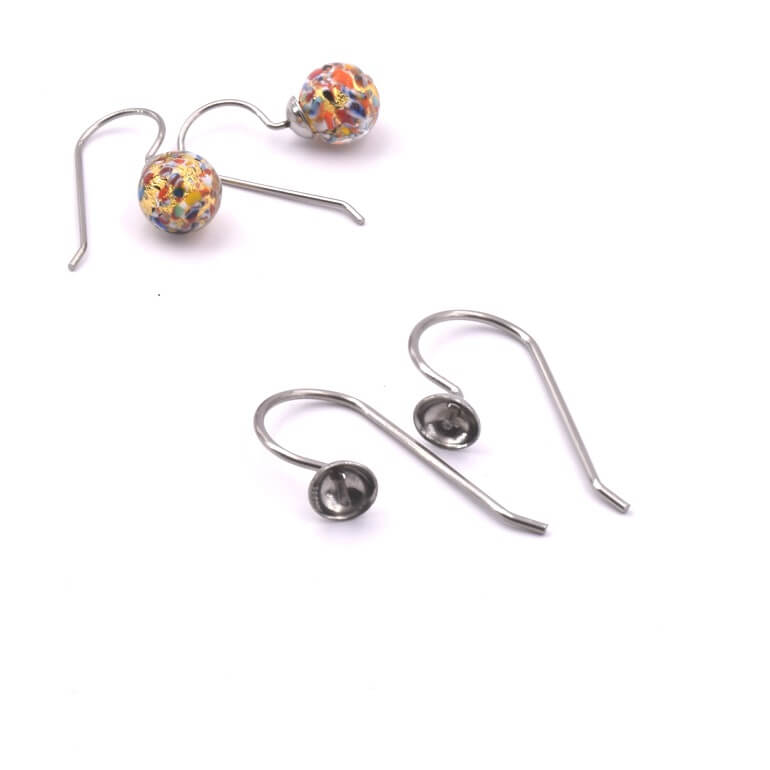 Lot De 3 Paires De Boucles D'oreilles Perles à Crochet - Coloris Multiples