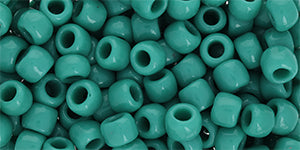 cc55D - Perles de rocaille toho 6/0 opaque dark turquoise (10g)