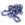 Vente au détail Sautoir Aventurine bleu ronde 8mm longueur 92cm (1)