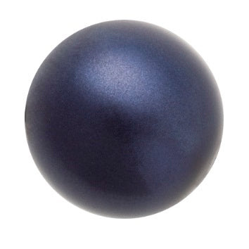 Achat Perle Nacrée Ronde Preciosa Dark Blue 10mm - Pearl Effect (10)