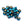 Vente au détail cc27BD - perles Toho 3/0 Square Hole Rond - Silver Lined Teal (10g)