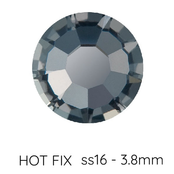 Strass HOTFIX Preciosa Crystal NightFall- ss16-3.8mm (60)