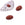 Vente au détail Cabochon ovale en jaspe rouge naturel 6x4mm (2)