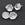 Vente au détail Perles polygone cristal de quartz 10x7mm - Trou: 1mm (4)