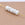 Vente au détail Perle en nacre blanche naturelle rondelle 7.5x5mm - trou : 1mm (5)