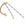 Vente au détail Chaine Pour Bracelet Acier doré Or avec Perle Miyuki Bleu 2x7,5cm (1)