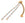 Vente au détail Chaine Pour Bracelet Acier doré Or avec Perle Miyuki Turquoise 2x7,5cm (1)