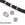 Vente au détail Perles rondelles heishi strié diamant en acier inoxydable 6x2mm (4)