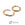 Grossiste en Boucles d'oreilles créole huggie en acier doré - 13x1.6mm (2)