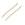 Grossiste en Chaines d'Extension en Acier Inoxydable Doré Maille Aplatie - 50x3mm (2)