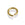 Vente au détail Anneaux ouverts doré à l'or fin 5,5x0.9mm (10)