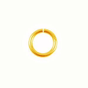 6 Anneaux De Liaison Ouverts 3 Mm Argent 925 Plaqué Or - Pour Création Bijoux DIY, Chaînes, Bracelets | Accessoire Bijouterie Double Plaqué Or