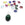 Grossiste en Pendentif Ovale Onyx Vert Serti Argent 925 - 9x7mm (1)