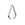 Grossiste en Belière triangle pour pendentif métal couleur argent 5X6mm (10)