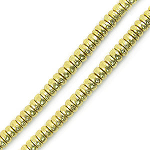 Achat Perles Heishi Pukalet Laiton Sur Fil 3x2mm (1)