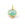 Grossiste en Pendentif Ovale Calcédoine Sertis Argent 925 doré or fin 8x6mm (1)