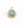 Vente au détail Pendentif Serti Vermeil Rond Amazonite 10mm (1)