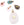 Vente au détail Pendentif Jade Blanc Avec étoile Acier Inoxydable doré Or 13x12mm (1)