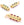 Grossiste en Pendentif Cylindre Hexagonal Doré Or Fin 18K, 19x7mm, Zircons Rouge (1)