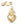 Vente au détail Breloque Charm Sacré Coeur Métal Doré Qualité 20x13mm (1)