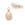 Grossiste en Pendentif Goutte Pierre de Lune Sertis Argent 925 doré à l'OR fin 10x7mm (1)