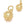 Grossiste en Médaille Breloque Pendentif Fleur Ethnique Doré Qualité 8mm (2)