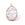 Grossiste en Pendentif Howlite Blanche Serti Laiton Doré 30x21mm (1)