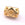 Vente au détail Perle Ethnique Perlée Laiton Doré Qualité Mat 14x8.5mm - Trou: 1.5mm (1)