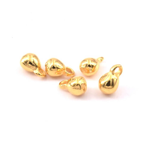 Pendentifs Perle Goutte Doré Qualité 24K - 4x5mm (5)