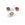 Vente au détail Mini Charms Pendentifs Rond Mix Tourmaline Serti Argent 925 - 9x5mm (3)